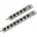 Brennenstuhl Super-Solid Surge Protection 4.500 A Silver 8 AC outlet(s) 2.5 m Brennenstuhl Super-Solid Surge Protection 4.500 A Silver 8 AC outlet(s) 2.5 m
