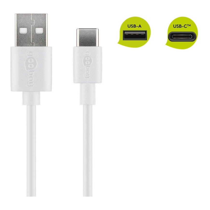 Goobay USB-C Charging and Sync Cable (USB-A USB-C), 1m – 2