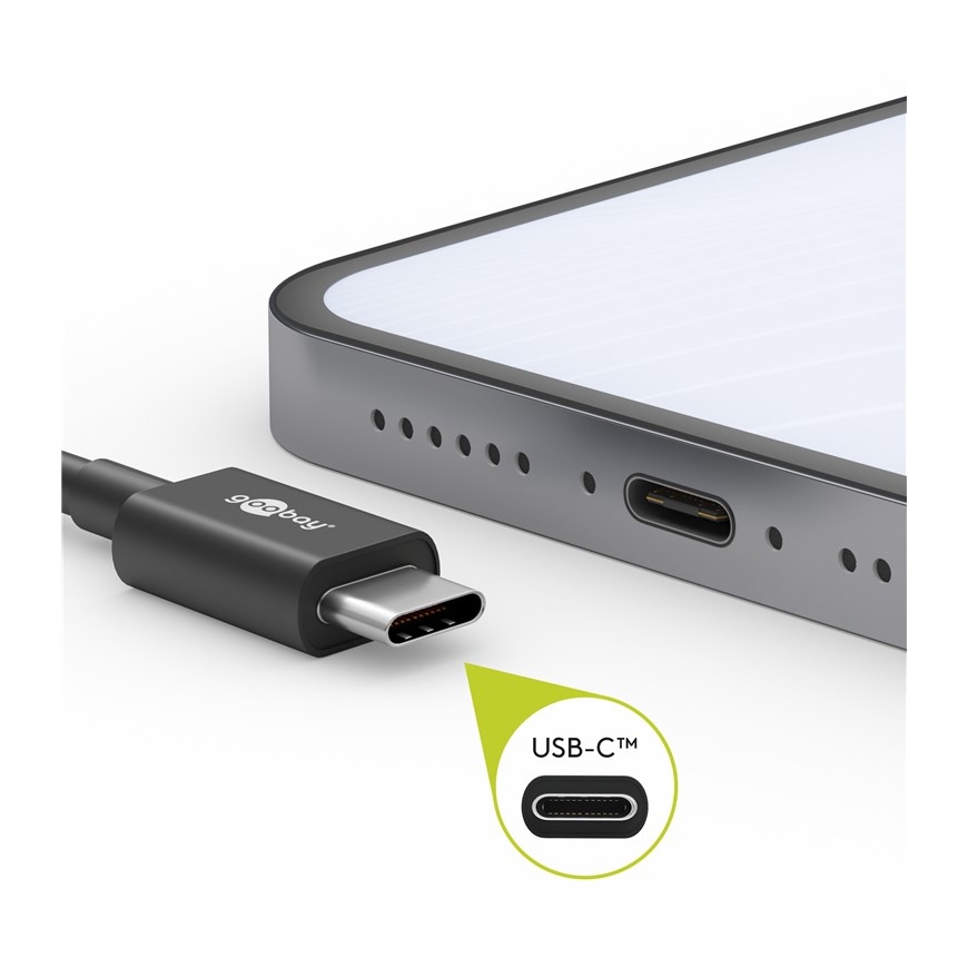Goobay USB-C Charging and Sync Cable (USB-A USB-C), 1m – 5