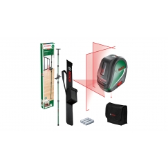 Bosch UniversalLevel 2 Set Vienodo lygmens gulsčiukas 10 m 650 nm (1 mW)
