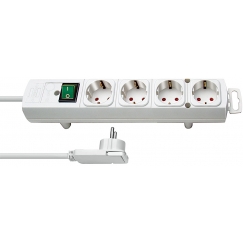Brennenstuhl 1153120100 power extension 2 m 4 AC outlet(s) Indoor White