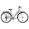 Atala Boston Lady 28" polkupyörä, 6-vaihteinen, harmaa