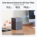Ugreen DH4300 Plus NAS Mini Tower 8 GB LPPDDR4X UGOS Pro Hall