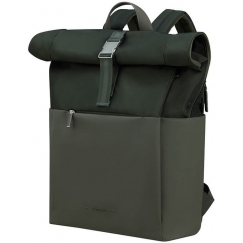 Samsonite 4Pack Rolltop 15,6" -reppu, metsänvihreä