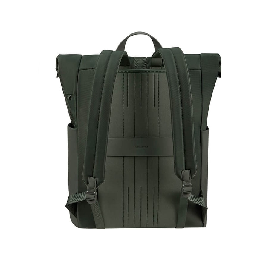 Samsonite 4Pack Rolltop 15,6" -reppu, metsänvihreä – 3