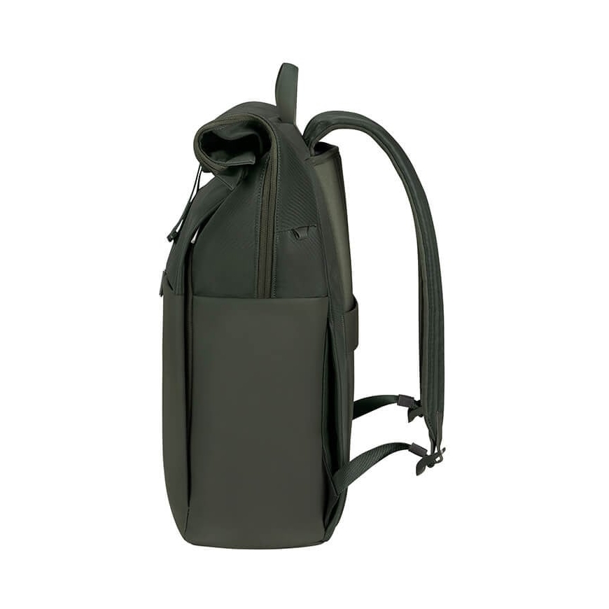 Samsonite 4Pack Rolltop 15,6" -reppu, metsänvihreä – 4