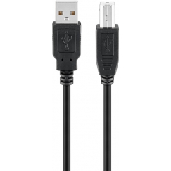 Goobay USB 2.0 Hi-Speed Cable, black, 5m