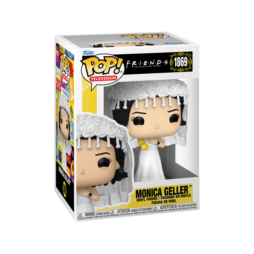 FUNKO POP! Vinyl figuur: FRIENDS - Monica Geller (Wedding Dress)