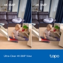 TP-Link Tapo C260 IP камера видеонаблюдения Для помещений 3840 x 2160 пикселей Потолок/стена/стол