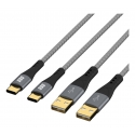 EFB Elektronik USB-AC-00007 USB-kaabel USB 2.0 2 m USB A USB C Must, Hall EFB Elektronik USB-AC-00007 USB-kaabel USB 2.0 2 m USB A USB C Must, Hall