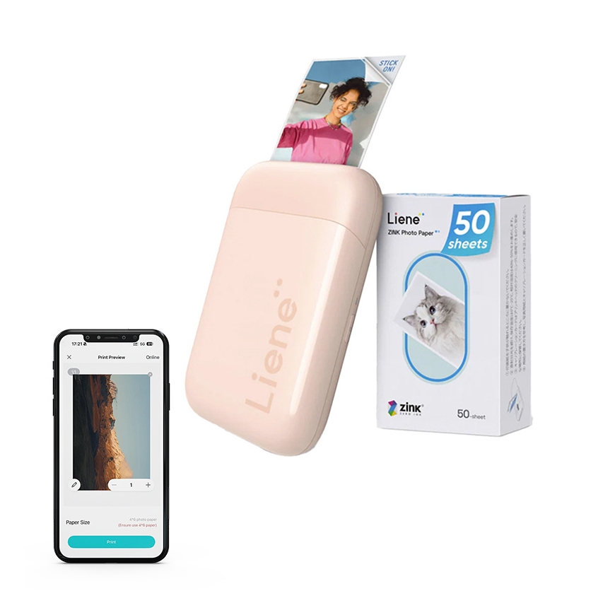 Liene Pearl 2x3" Portable Photo Printer