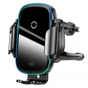 Baseus 6953156212466 teline/pidike Wireless charger Musta