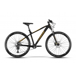 Whistle Patwin 2379 29" polkupyörä, 10-vaihteinen, musta/kulta, 21"/L