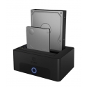 ICY BOX IB-1232CL-U3 USB 3.2 Gen 1 (3.1 Gen 1) Type-A Melns ICY BOX IB-1232CL-U3 USB 3.2 Gen 1 (3.1 Gen 1) Type-A Melns