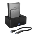 ICY BOX IB-1232CL-U3 USB 3.2 Gen 1 (3.1 Gen 1) Type-A Melns ICY BOX IB-1232CL-U3 USB 3.2 Gen 1 (3.1 Gen 1) Type-A Melns