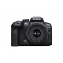 Canon EOS R10 + RF-S 18-45mm F4.5-6.3 IS STM MILC 24,2 MP CMOS 6000 x 4000 pikseliä Musta Canon EOS R10 + RF-S 18-45mm F4.5-6.3 IS STM MILC 24,2 MP CMOS 6000 x 4000 pikseliä Musta