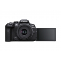 Canon EOS R10 + RF-S 18-45mm F4.5-6.3 IS STM MILC 24,2 MP CMOS 6000 x 4000 pikseļi Melns Canon EOS R10 + RF-S 18-45mm F4.5-6.3 IS STM MILC 24,2 MP CMOS 6000 x 4000 pikseļi Melns