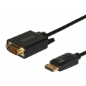 Savio Cl-203 1,8 m DisplayPort VGA (D-Sub) Must Savio Cl-203 1,8 m DisplayPort VGA (D-Sub) Must