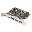 Digitus DS-30222 liitäntäkortti/-sovitin Sisäinen USB 3.2 Gen 2 (3.1 Gen 2), USB Type-C Digitus DS-30222 liitäntäkortti/-sovitin Sisäinen USB 3.2 Gen 2 (3.1 Gen 2), USB Type-C