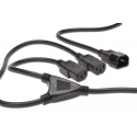 Digitus AK-440400-017-S elektrības kabelis Melns 1,7 m IEC C14 C13 uzmava Digitus AK-440400-017-S elektrības kabelis Melns 1,7 m IEC C14 C13 uzmava
