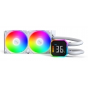 Montech HyperFlow Digital 240 Processor All-in-one liquid cooler 12 cm White 1 pc(s) Montech HyperFlow Digital 240 Processor All-in-one liquid cooler 12 cm White 1 pc(s)