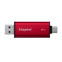 Kingston Technology Dual Portable 2 TB USB Type-A / USB Type-C 3.2 Gen 2 (3.1 Gen 2) Melns, Sarkans Kingston Technology Dual Portable 2 TB USB Type-A / USB Type-C 3.2 Gen 2 (3.1 Gen 2) Melns, Sarkans