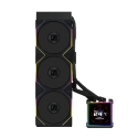 Lian Li HydroShift II LCD-S 360 TL Procesorius Aušinimo skysčiu rinkinys 12 cm Juoda 1 vnt