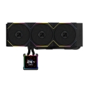 Lian Li HydroShift II LCD-S 360 TL Процессор Liquid cooling kit 12 cm Черный 1 шт