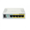 Mikrotik RB260GSP сетевой коммутатор Управляемый Gigabit Ethernet (10/100/1000) Питание по Ethernet Mikrotik RB260GSP сетевой коммутатор Управляемый Gigabit Ethernet (10/100/1000) Питание по Ethernet