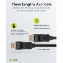Goobay 74777 DisplayPort кабель 1 m Черный Goobay 74777 DisplayPort кабель 1 m Черный