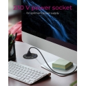 ICY BOX IB-HUB1430-CR šakutės lizdas Juoda ICY BOX IB-HUB1430-CR šakutės lizdas Juoda
