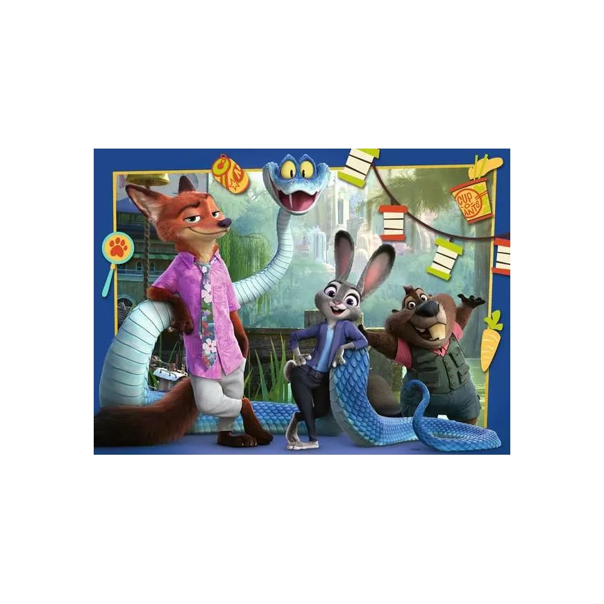 Ravensburger Zoomania Puzle 100 pcs Dzīvnieki – 2