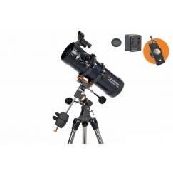 Celestron Astromaster 114EQ-MD Atšvaitas 100x Juoda