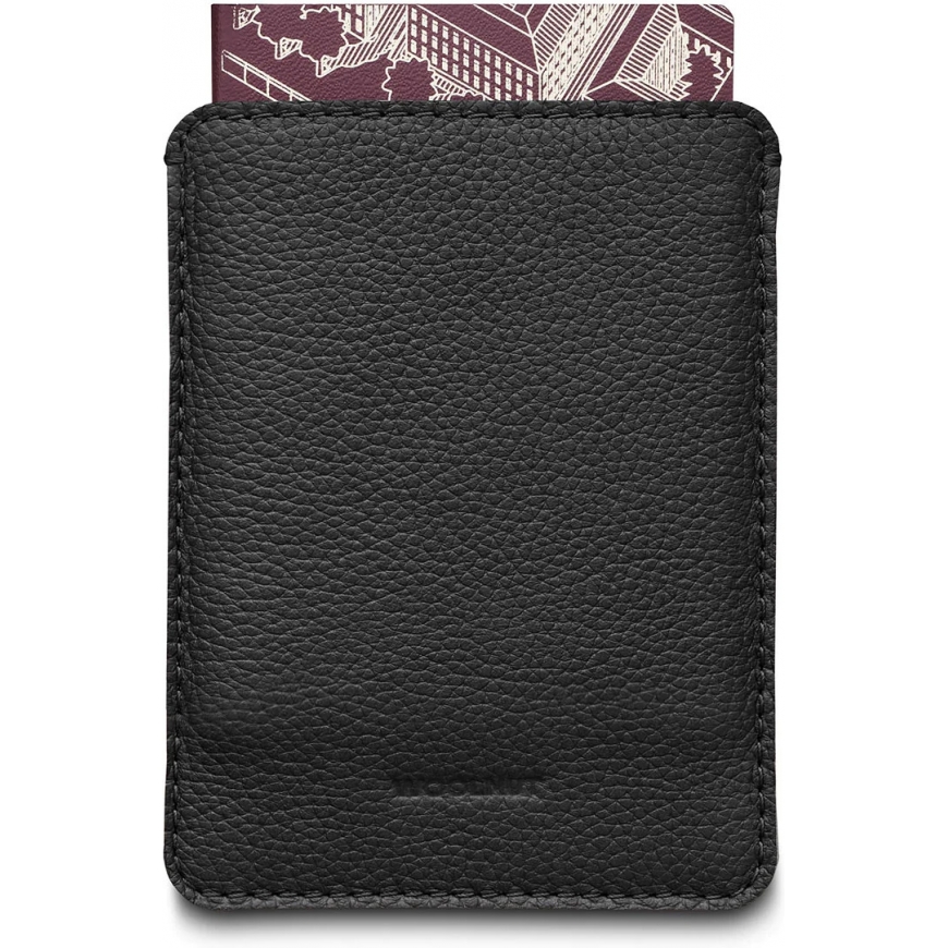 Woolnut Leather Sleeve for Passports -passitasku