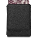 Woolnut Leather Sleeve for Passports -passitasku, musta Woolnut Leather Sleeve for Passports -passitasku, musta