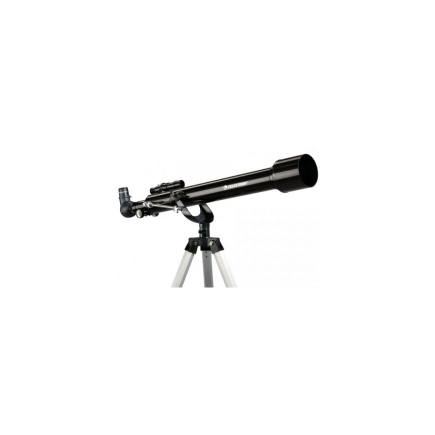 Celestron PowerSeeker 60AZ Refraktors 175x Melns