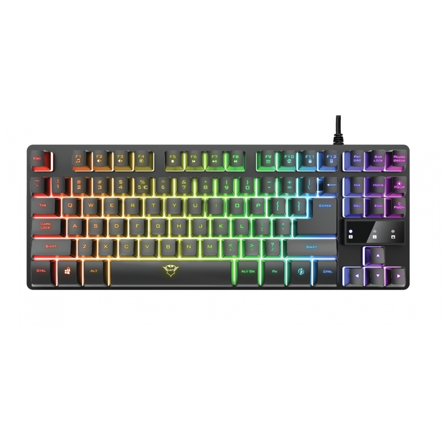 Trust GXT 794 keyboard Mouse included Gaming USB QWERTZ German Black – 4