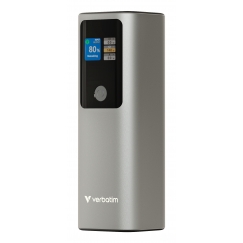 Verbatim 32269 ārējais akumulators Litija jons 27000 mAh Pelēks