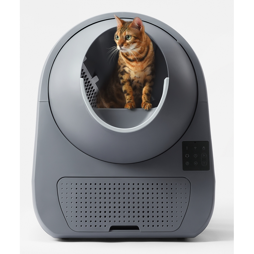 CATLINK Pro-X Luxury Cat Self-cleaning litter box Grey – 2