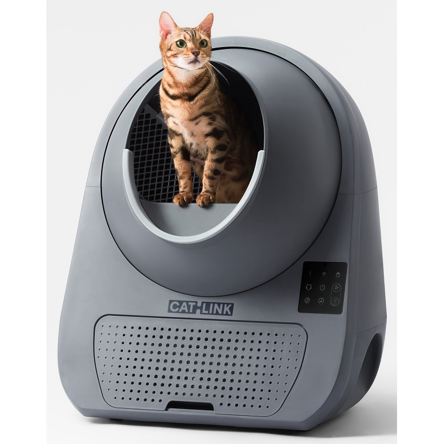 CATLINK Pro-X Luxury Кошка Self-cleaning litter box Серый – 4