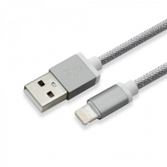 SBOX IPH7-GR matkapuhelimen kaapeli Harmaa 1,5 m USB A Lightning