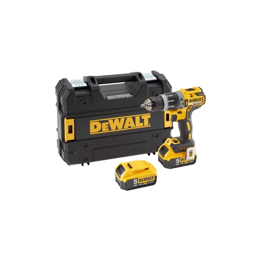 DeWALT DCD796P2T-QW elektriskais skrūvgriezis un trieciena