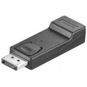 Goobay HDMI/DP Adapter HDMI FM DP M Melns Goobay HDMI/DP Adapter HDMI FM DP M Melns