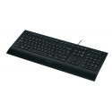 Logitech K280E Pro f/ Business клавиатура Офисная USB QWERTY Международный американский стандарт Чер