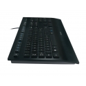 Logitech K280E Pro f/ Business klaviatuur Kontor USB QWERTY US rahvusvaheline Must