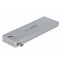 DeLOCK 64078 dokstacija USB 3.2 Gen 1 (3.1 Gen 1) Type-C Pelēks DeLOCK 64078 dokstacija USB 3.2 Gen 1 (3.1 Gen 1) Type-C Pelēks