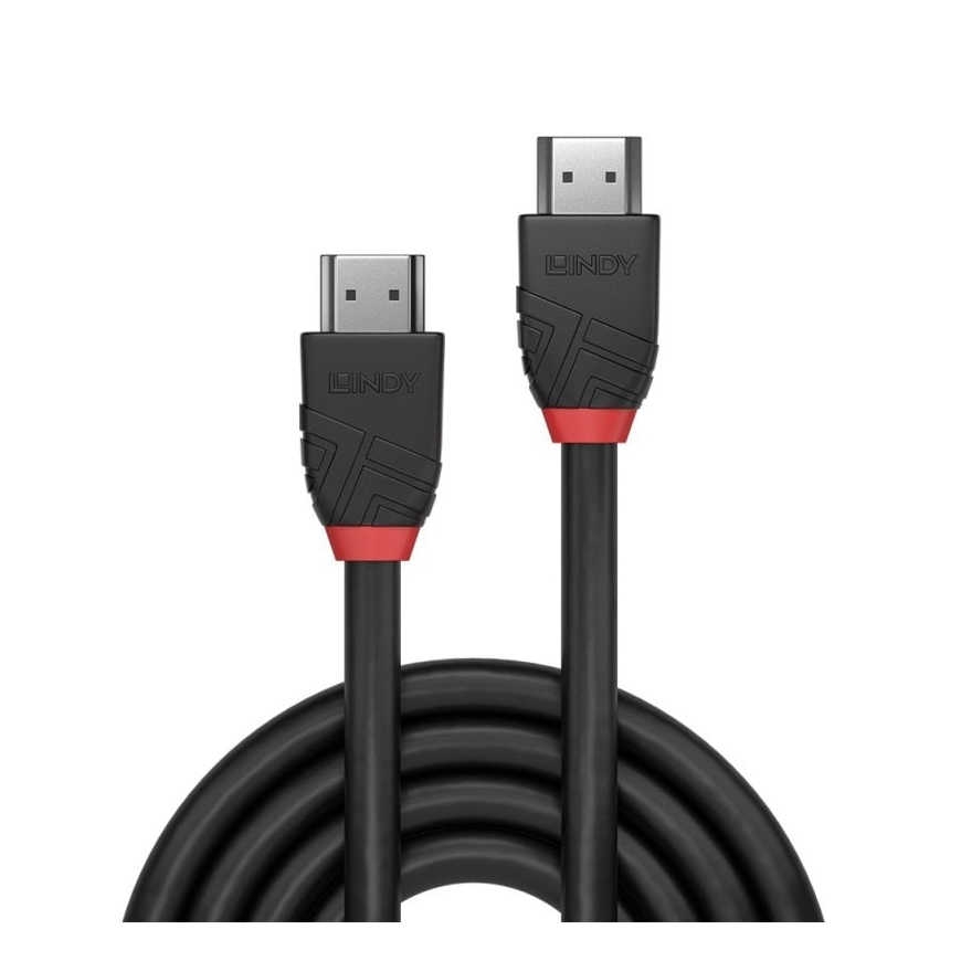 Lindy 36502 HDMI kabelis 1 m HDMI Type A (Standard) Melns – 2