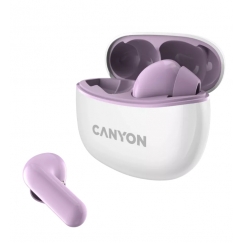 Canyon TWS-5 Kõrvaklapp Juhtmevaba Kõrvasisene Kõned/Muusika/Sport/Igapäevane USB tüüp-C Bluetooth Violetne
