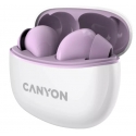 Canyon TWS-5 Austiņas Bezvadu Ausīs Zvani /mūzika/sports/ikdiena USB Veids-C Bluetooth Violets Canyon TWS-5 Austiņas Bezvadu Ausīs Zvani /mūzika/sports/ikdiena USB Veids-C Bluetooth Violets