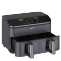 Cosori Dual Basket Chef Edition Kaksois 8,5 L Erillinen 1750 W Kuumakiertoilmakypsennin Musta, Hopea Cosori Dual Basket Chef Edition Kaksois 8,5 L Erillinen 1750 W Kuumakiertoilmakypsennin Musta, Hopea